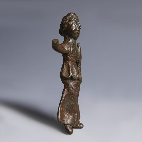 Ancient Roman Bronze Appliqué of Victory
