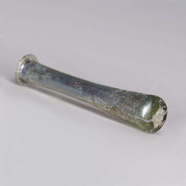 Ancient Roman Glass Unguentarium Perfume Bottle