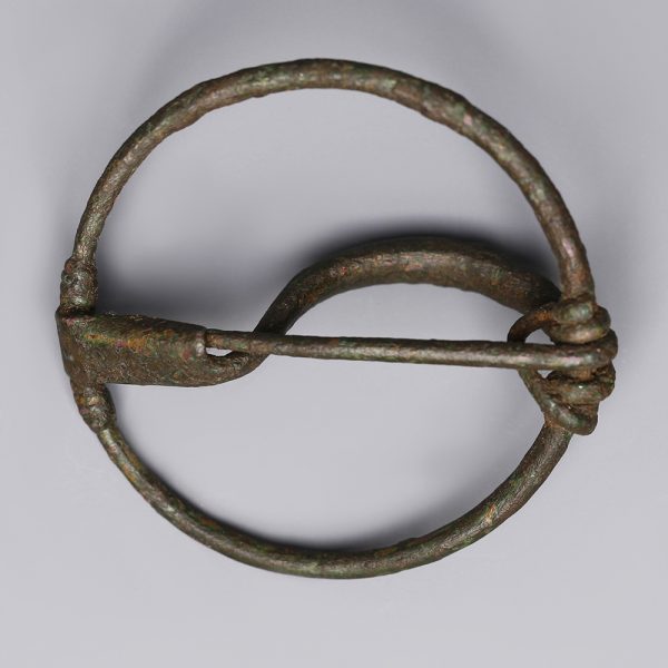 Celtiberian Bronze Bow Brooch