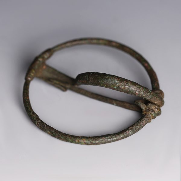 Celtiberian Bronze Bow Brooch