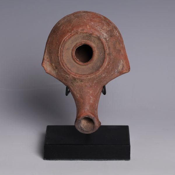 Hellenistic Terracotta Oil Lamp