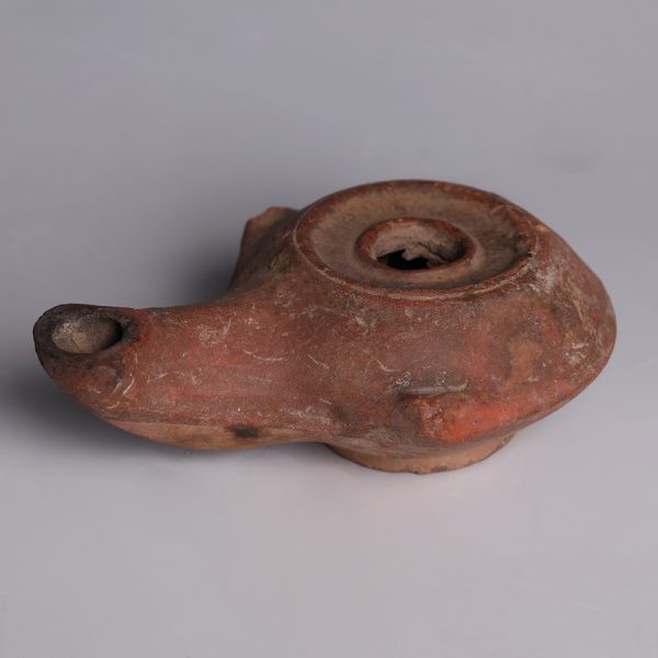 Hellenistic Terracotta Oil Lamp