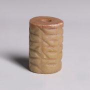 Jemdet Nasr Cylinder Seal with Geometric Motifs