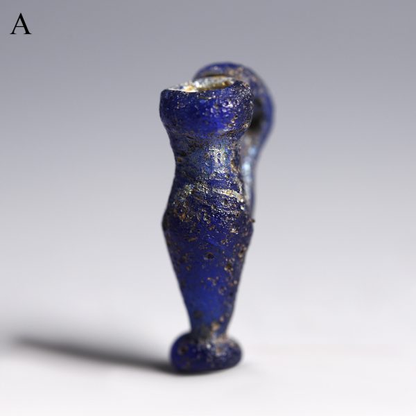 Selection Ancient Roman Miniature Glass Juglet Pendants