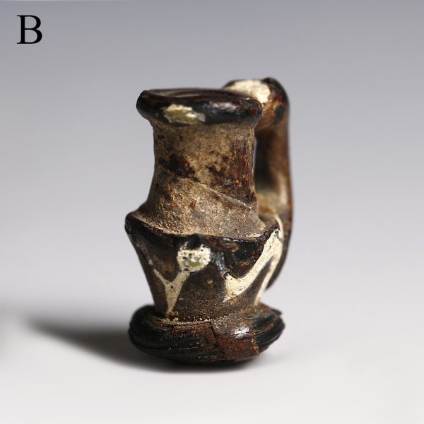 A Selection of Ancient Roman Miniature Glass Juglet Pendants