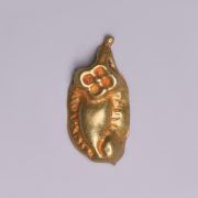 Medieval Gold Repoussé Pendant