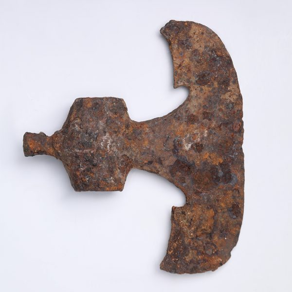 Medieval Iron Poleaxe
