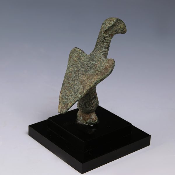 Roman Bronze Figurine of an Eagle
