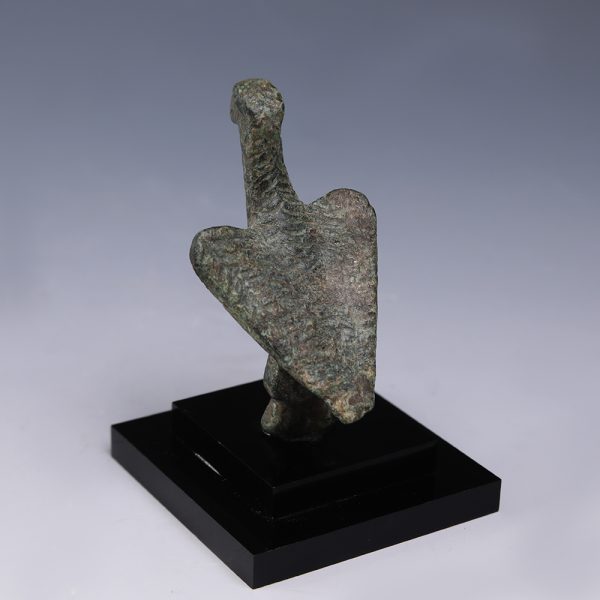 Roman Bronze Figurine of an Eagle