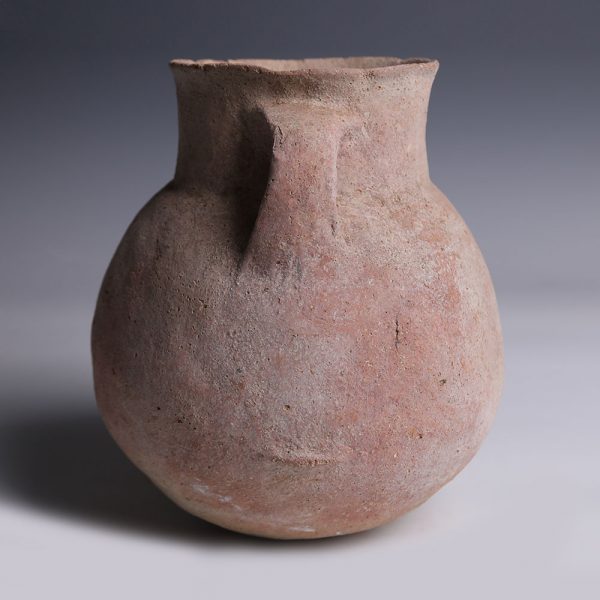 Holy Land Terracotta Jug with Vertical Handles