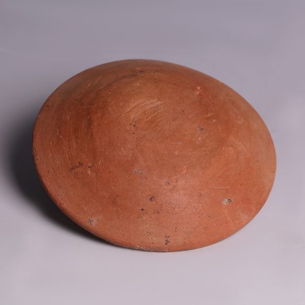 Ancient Persian Painted Terracotta Dish