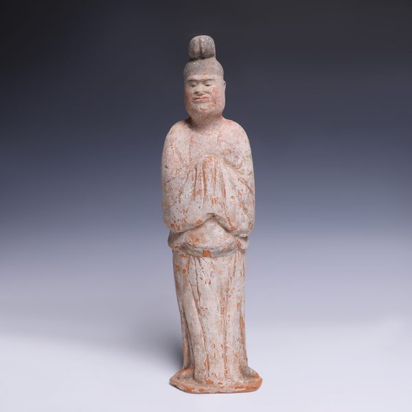 Tang Dynasty Terracotta Court Attendent