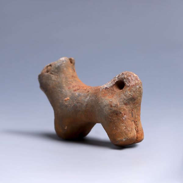 Eastern Han Dynasty Terracotta Dog Statuette