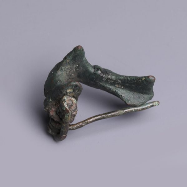 Romano-British Wing-and-fanbow Enamelled Brooch