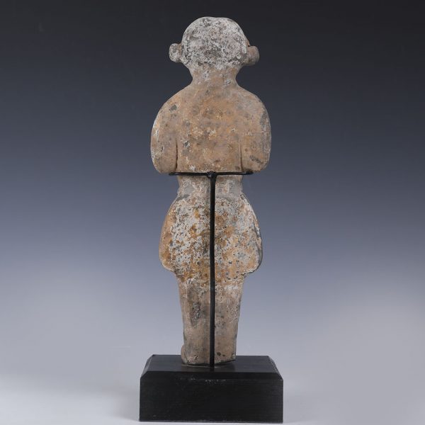 The Northern and Southern Dynasties Terracotta Male Attendant Figurine