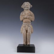 The Northern and Southern Dynasties Terracotta Male Attendant Figurine