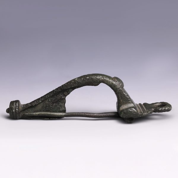 Romano-British Bronze Headstud-Type Brooch