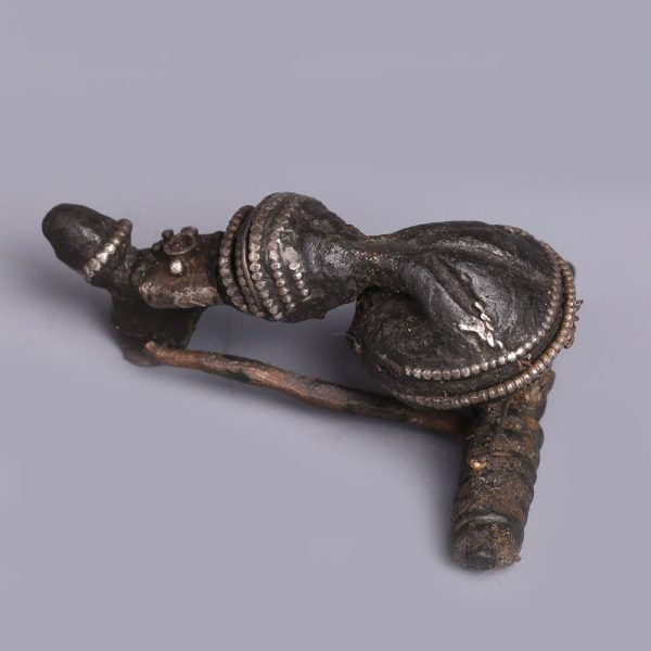 Romano-British Bronze Trumpet-headed Brooch