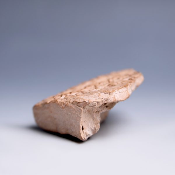 Mesopotamian Clay Fragment of a Cuneiform Administrative Tablet