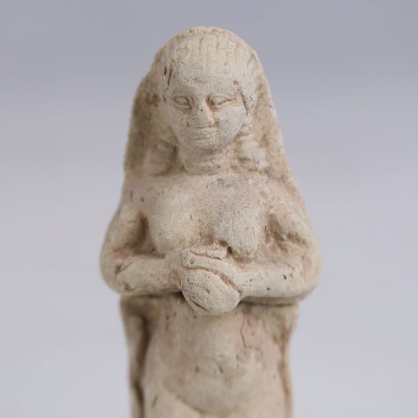 Old Babylonian Clay Plaque of Fertility Goddess