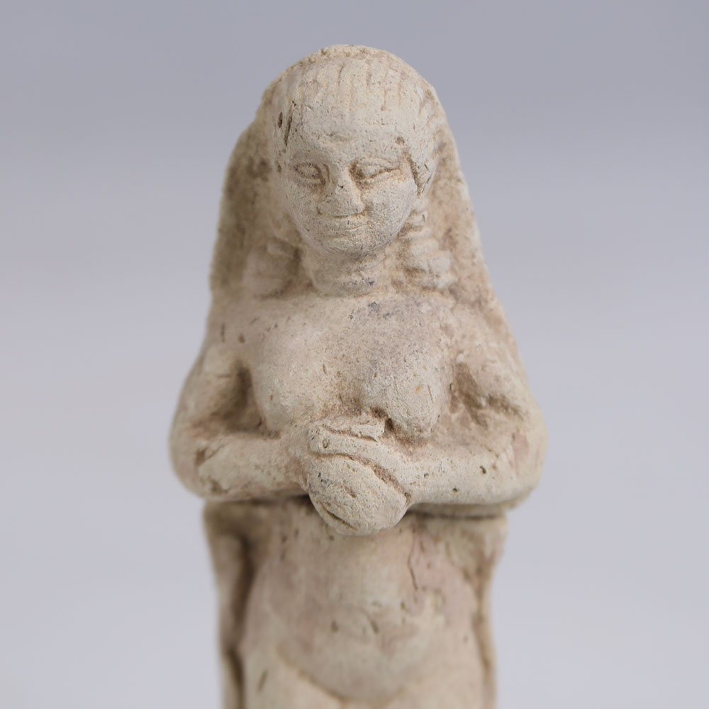 Old Babylonian Clay Plaque of Fertility Goddess Old Babylonian Clay Plaque of Fertility Goddess