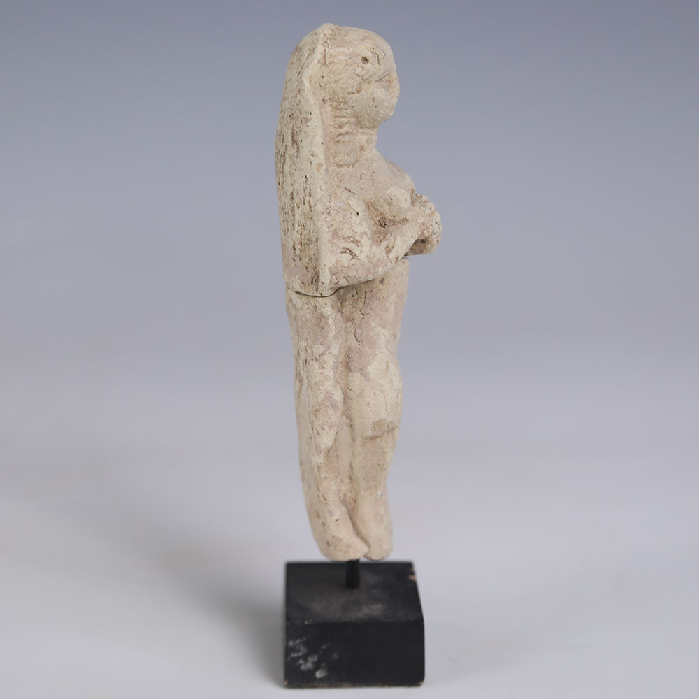 Old Babylonian Clay Plaque of Fertility Goddess Old Babylonian Clay Plaque of Fertility Goddess