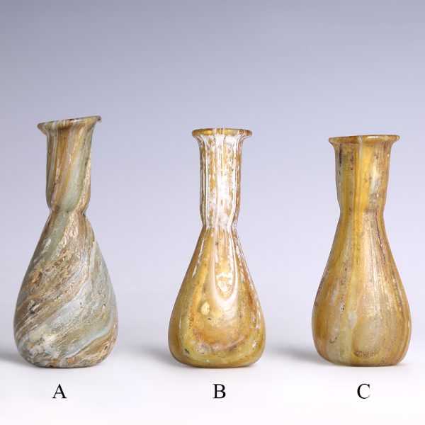 Roman Marbled Sand-Core Glass Selection