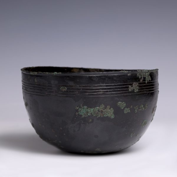 Ancient Greek Hellenistic Bronze Bowl