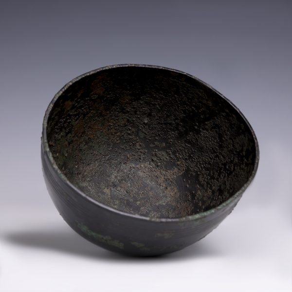 Ancient Greek Hellenistic Bronze Bowl