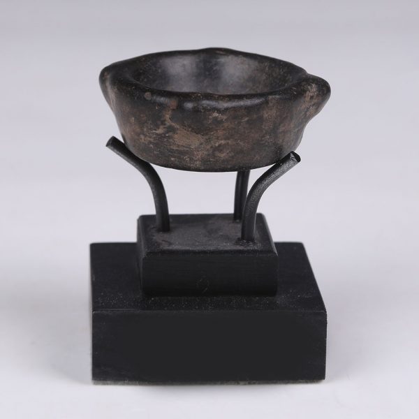 Black Stone Syro-Anatolian Votive Cup