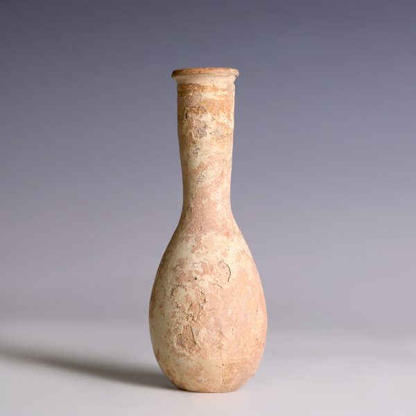 Ancient Roman Terracotta Flask