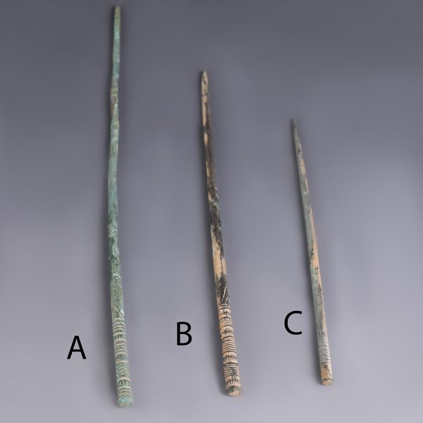 Selection of Engraved Luristan Dress Pins
