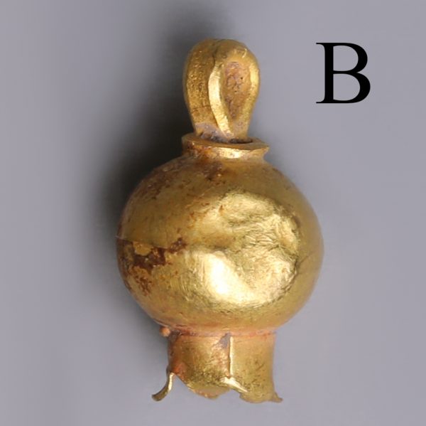 Cypriot Gold Pomegranate Pendant