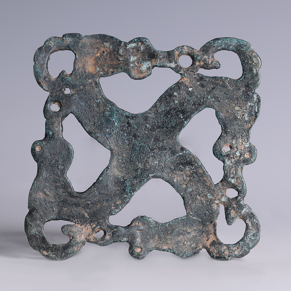 Ordos Abstract Bronze Plaque Ordos Abstract Bronze Plaque