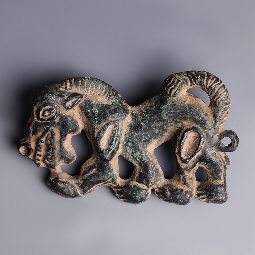 Ordos Bronze Plaque of a Lion Ordos Bronze Plaque of a Lion