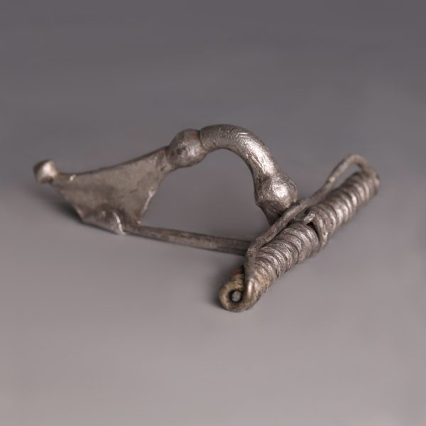 Roman Silver T-Shaped Brooch