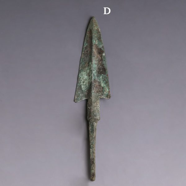 Selection of Barbed Luristan Bronze Arrowheads