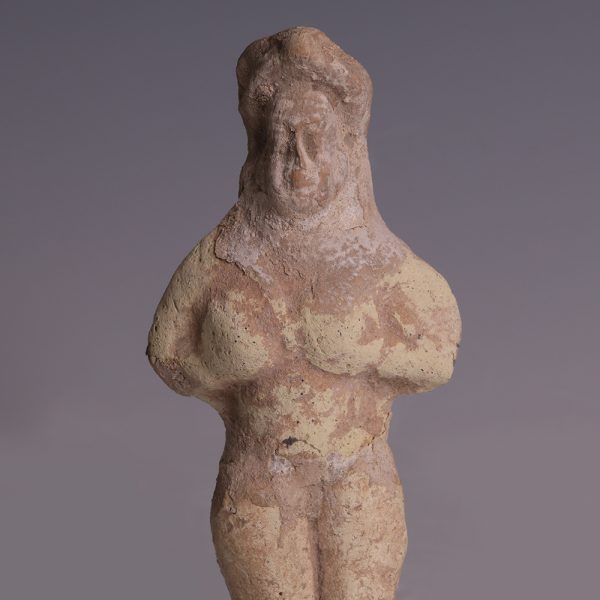 Elamite Terracotta Plaque of Goddess Isthar
