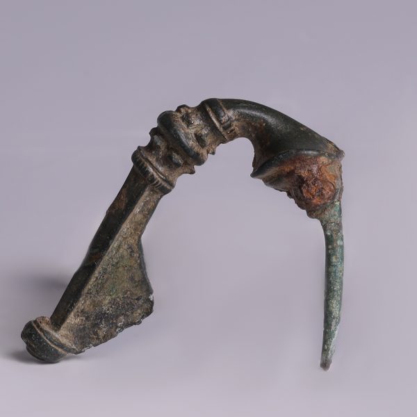 Bronze Romano-Celtic Trumpet Brooch