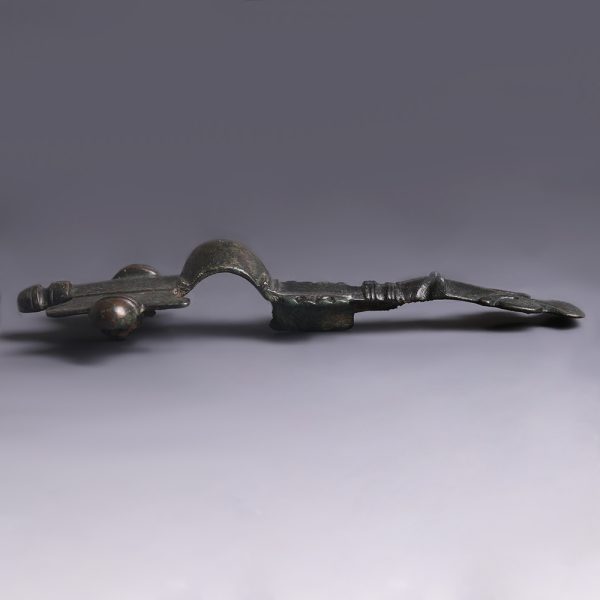 Anglo-Saxon Bronze Cruciform Long Brooch