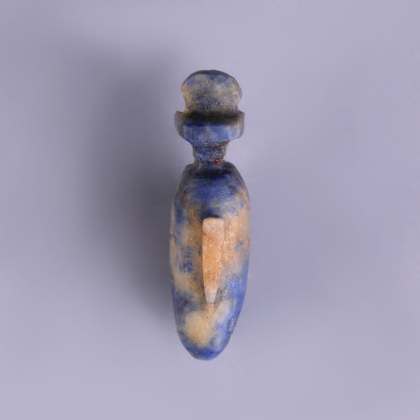 Egyptian Lapis Lazuli Heart Amulet