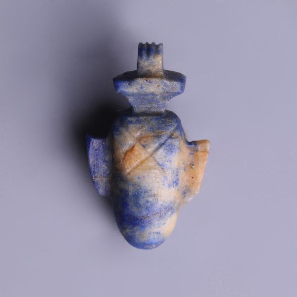 Egyptian Lapis Lazuli Heart Amulet
