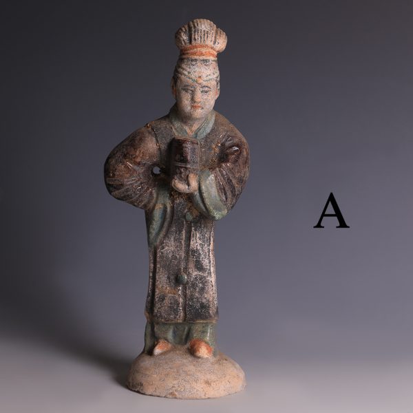 selection of ming dynasty glazed offerants
