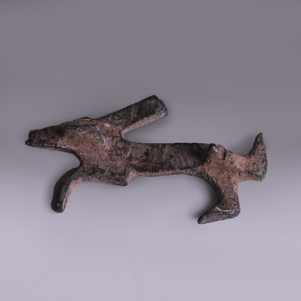 Romano-British Bronze Hound Brooch