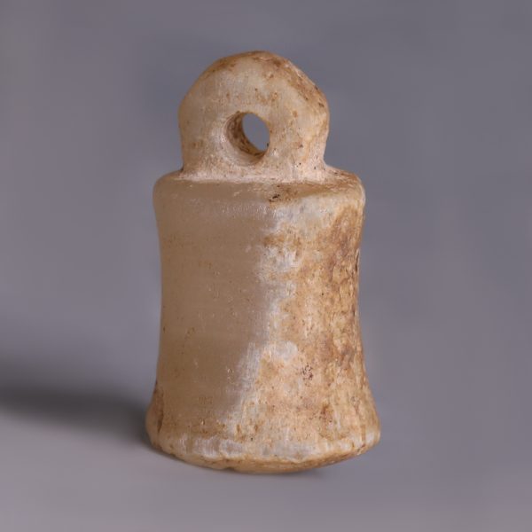 Near Eastern Urartu Alabaster Bell-Shaped Seal
