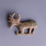 Romano-British Bronze Stag Brooch