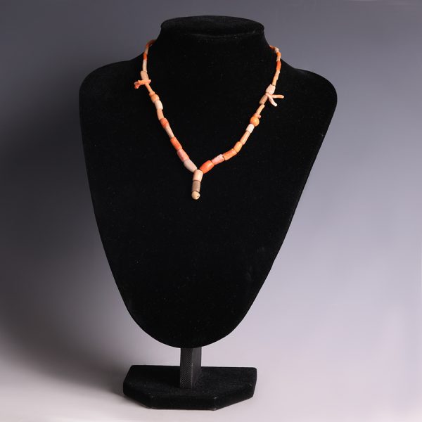 Western Asiatic Coral Bead Necklace