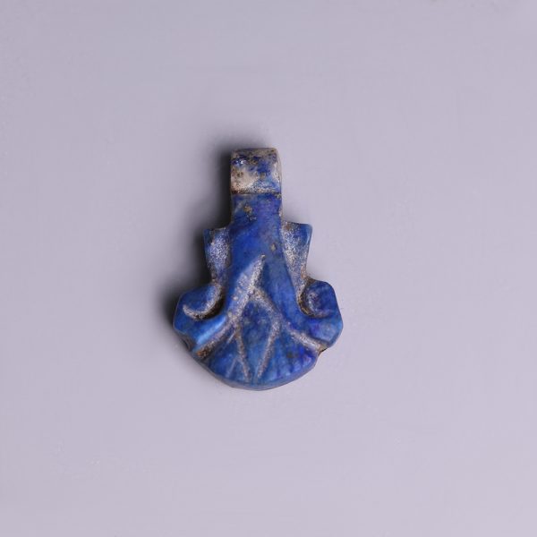 Lapis Lazuli Ancient Egyptian Lotus Amulet