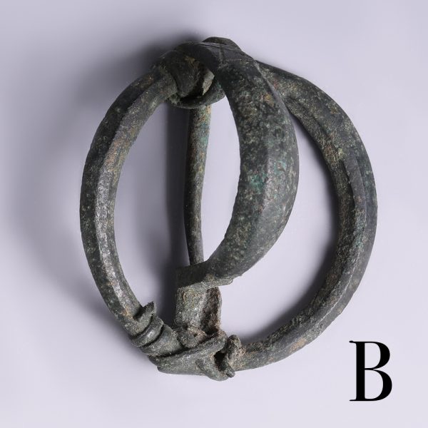 Celtiberian Bronze Bow Brooches