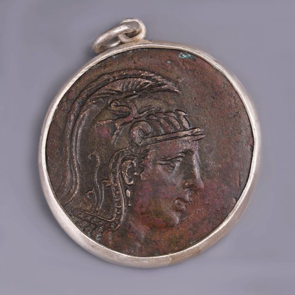Bronze Coin Pendant with Mithradates